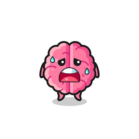 the fatigue cartoon of brain 5031341 Vector Art at Vecteezy