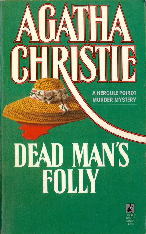 Dead Man's Folly by Agatha Christie. Golden Age British crime fiction, US paperback edition ...
