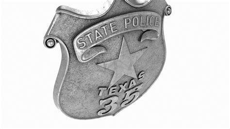 ArtStation - Old Texas Police badge | Resources