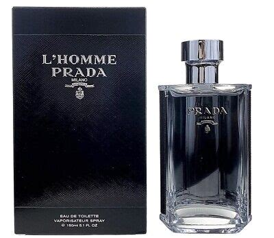 Prada L'Homme by Prada 5.1 oz EDT Cologne for Men New In Sealed Box | eBay