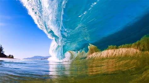 Ocean Waves Wallpaper HD | PixelsTalk.Net