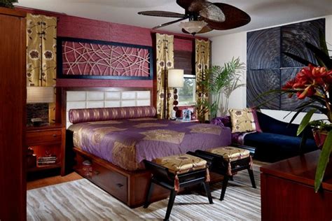 20 Pleasant Purple and Gold Bedrooms | Home Design Lover