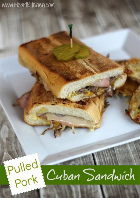 Cuban Sandwich (Slow Cooker Pulled Pork Recipe)