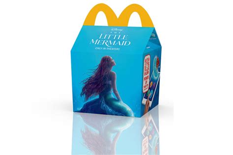 McDonald's New 'The Little Mermaid' Happy Meal Toys