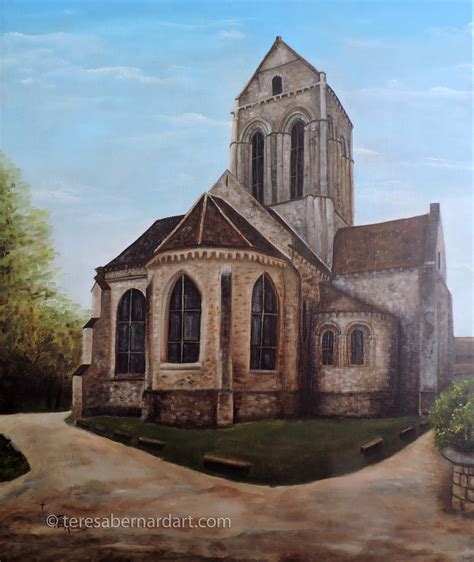 Van Gogh's Church - Teresa Bernard Oil Paintings