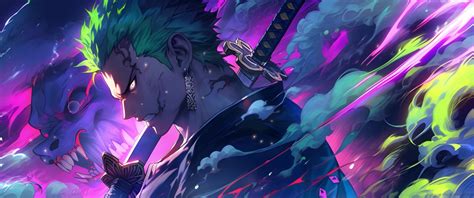 Zoro Rage One Piece Live Wallpaper - MoeWalls