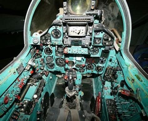 A Peek Inside Fighter Jet Cockpits