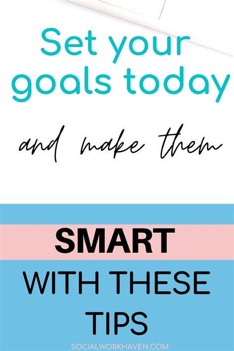 smart goals social work | Social Work Haven