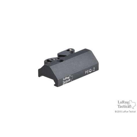 PEQ-2A Mount LT124 w/ QD Mount - LaRue Tactical