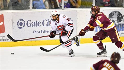 SCSU, CSB and SJU hockey game times and radio and TV information