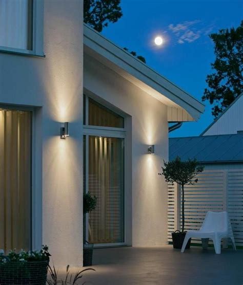 Up and down PIR motion sensor wall light for exterior use | House ...