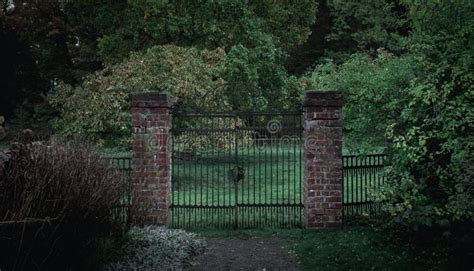 Old Graveyard Gate stock image. Image of dead, background - 67087297