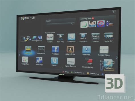 3d model TV Samsung | 18950 | 3dlancer.net