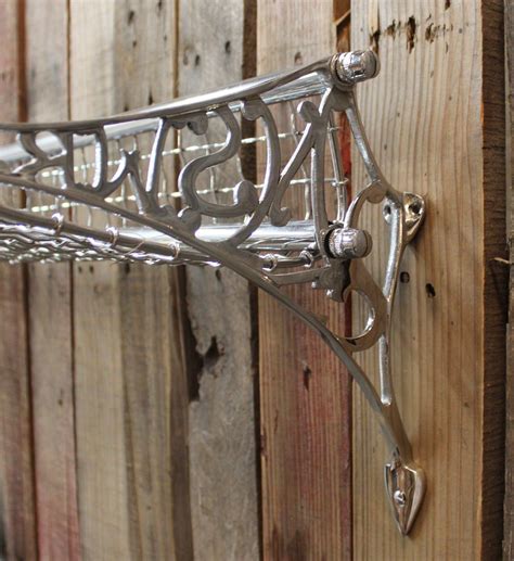 Chrome Train Luggage Rack Vintage Style Big Bathroom Hall Book Towel Shelf - The Kings Bay ...