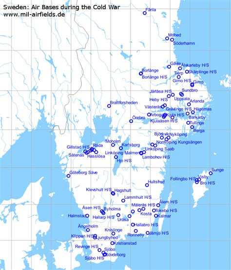 Militärflugplätze in Schweden | Military Airfield Directory