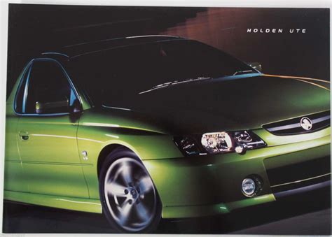 New Original Holden VY Commodore Ute Sales Brochure SS S