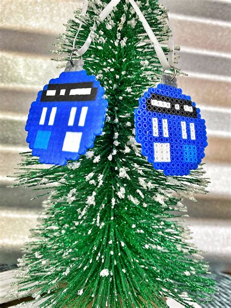 Dr Who Christmas Decorations Nerdy Tree Ornaments Video - Etsy