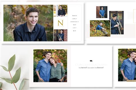 Graduation Photo Album Template | Graduation photos, Photo book template, Graduation album