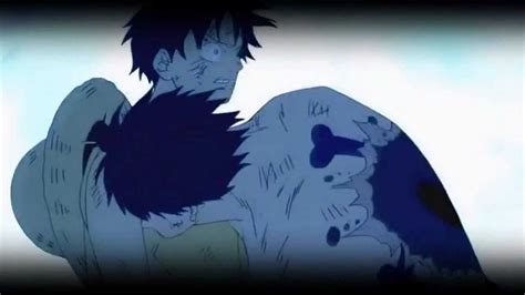 Ace And Luffy Sad