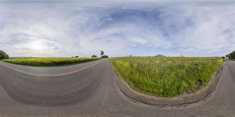 California Scenic Road: Surrounded by Majestic Mountains HDRi Maps and ...