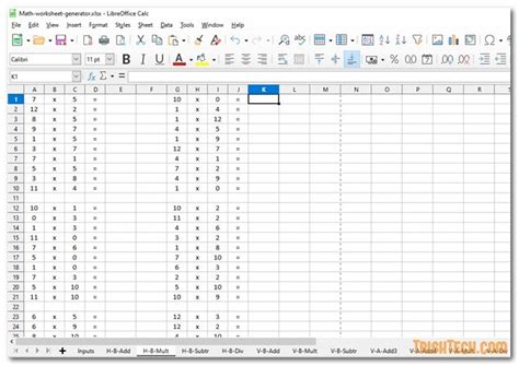 Create Basic Arithmetic Worksheets for Kids at Home