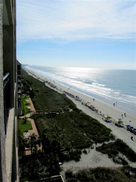 Sunny North Myrtle Beach | View from our balcony - Beach Cov… | Flickr
