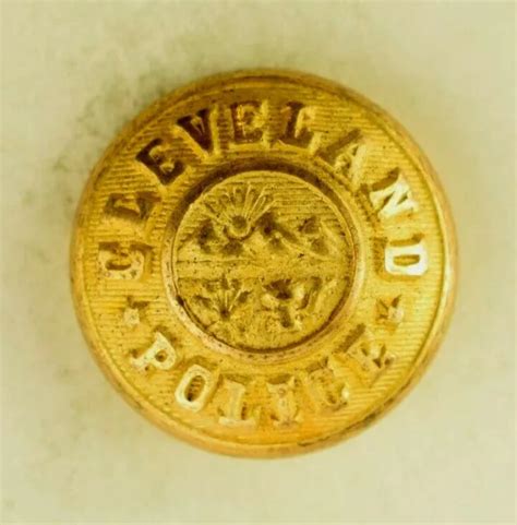 1890S-1920S CLEVELAND POLICE Department Uniform Button Original C6ET $7.99 - PicClick
