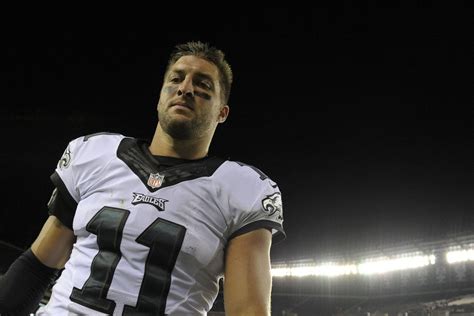 Brian Baldinger: Tim Tebow isn't playing well, making Eagles QB ...