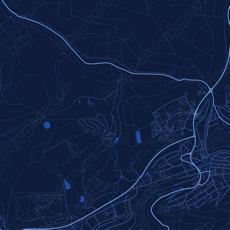 Winterberg - Dark Blue Vector Map | Boundless Maps