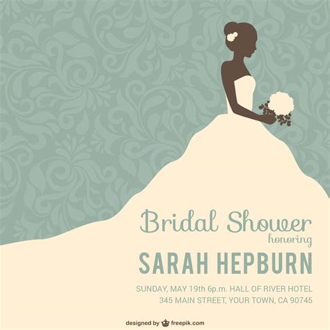 7 Free Sample Bridal Shower Invitation Templates - Printable Samples