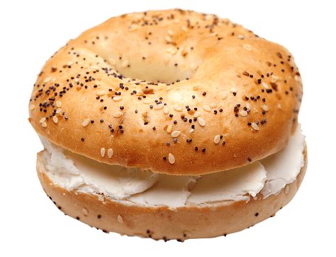 Collection of Bagel And Cream Cheese PNG. | PlusPNG