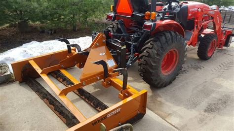 Grader scraper, land plane, leveler | OrangeTractorTalks - Everything Kubota