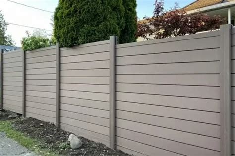 Lightgrey Composite Fencing Panels Wholesale Professional Composite ...