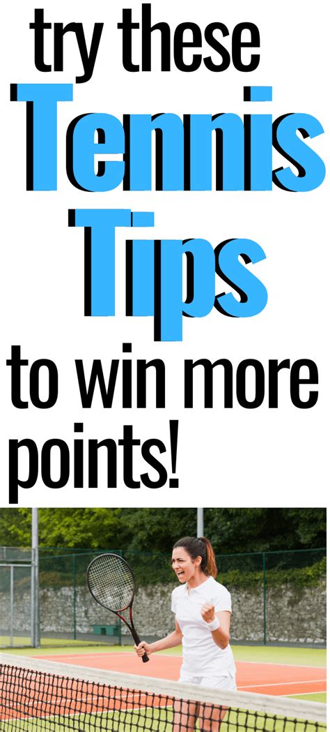 20 Quick Tennis Tips You Need to Win Your Next Match - The Tennis Mom