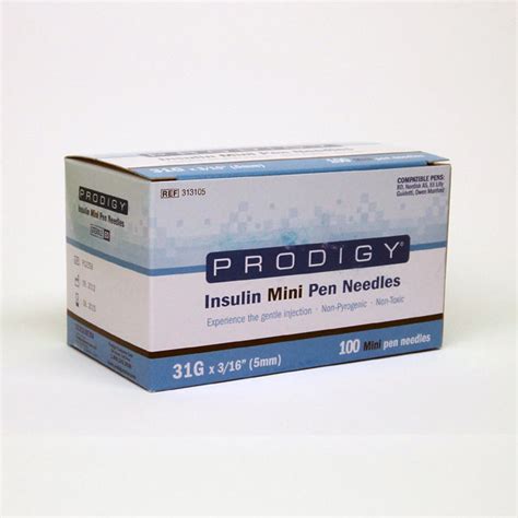 Prodigy Insulin Pen Needles 5mm 31G | Med-Fast Pharmacy