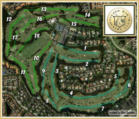 Lago Mar , Plantation, Florida - Golf course information and reviews.