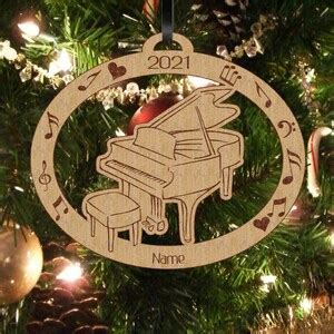 Baby Grand Piano, Baby Grand Piano Ornament, Personalized Baby Grand ...