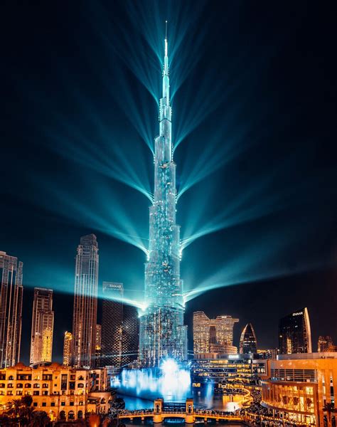 Burj Khalifa by Emaar will have the largest laser display for New Year’s Eve celebrations