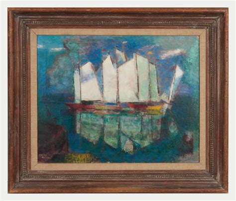 Martin Friedman (20th Century) "The Regatta" | Cottone Auctions