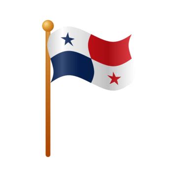 Panama Flag Vector, Panama, Flag, Panama Flag PNG and Vector with Transparent Background for ...