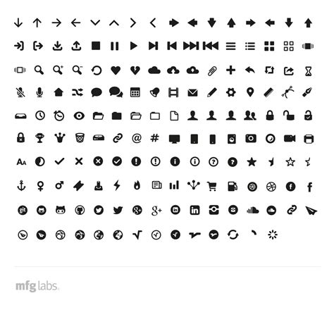 Free Vector Icon Font CSS | http://www.dailyfreepsd.com/vector/icon ...