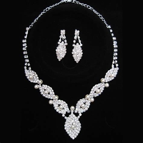 Bridal Jewelry Sets Artificial Diamond Bridal Jewellery Hot Wedding ...