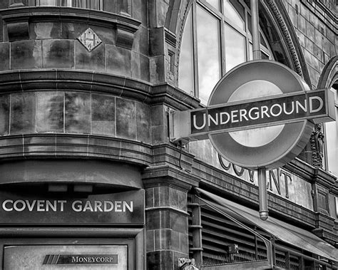 London Underground, London Print, London Art, London Photography, City Photography Black and ...