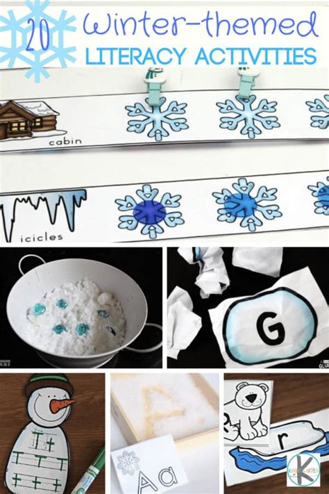 20 Winter Literacy Activities for Kids