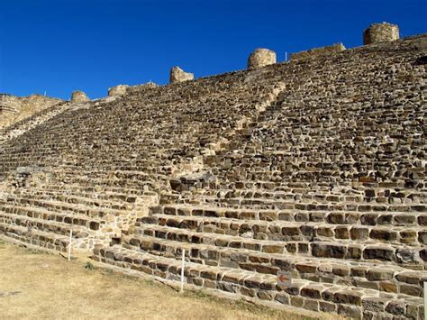 Premium Photo | Ancient ruins of Zapotec Monte Alban Mexico