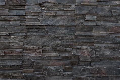 Dark Stone Wall Texture Background. Stock Photo - Image of decor ...