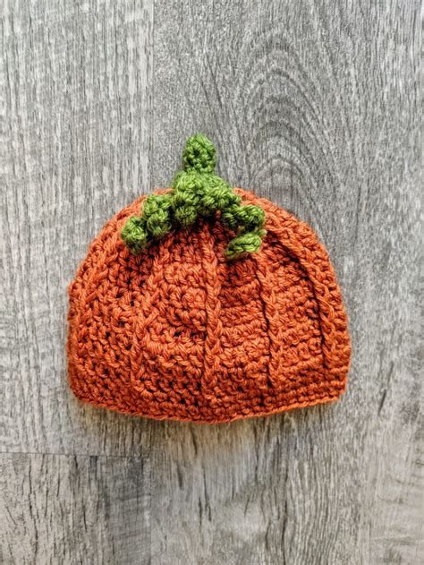 Pumpkin Hat Crochet Pattern