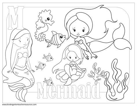 Free Printable Coloring Pages for Kindergarten