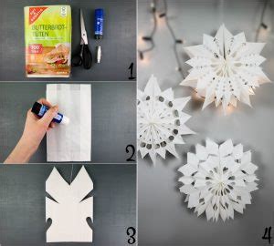 4. Türchen DIY Dezember - Zauberhafte Sterne aus Brottüten basteln - Vara-Kreativa