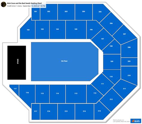 Credit Union 1 Arena Seating Chart - RateYourSeats.com